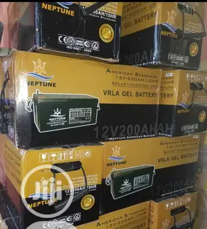 Neptune Solar Battery 12v/200ahs