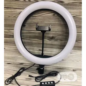 33cm LED Ring Light Dimmable With 2.1meter Tripod Bag