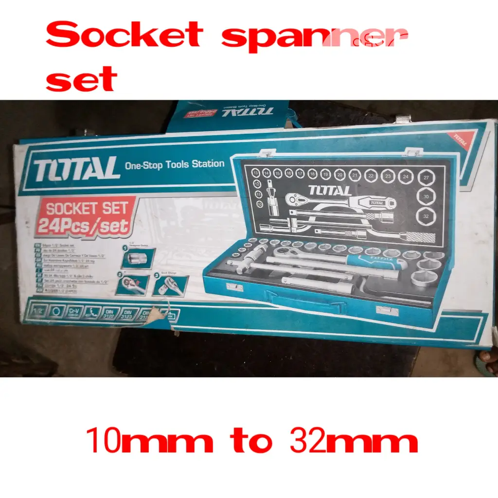 Total Socket Spanner Set