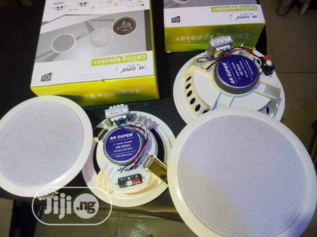8" Ak Super Ceilling Speaker Inputs 30 Wattstage