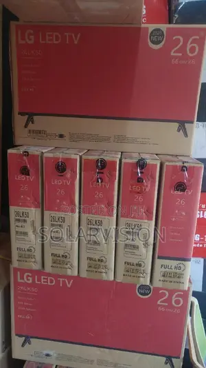 Solar Tv 32inche Plus 2 Fans Bulbs