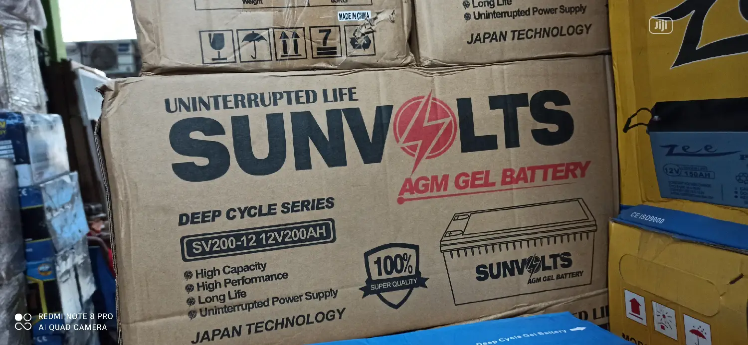 Sunvolts Battery 12v 200ah