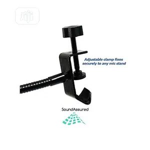 Black Pop Filter for Studio Microphone