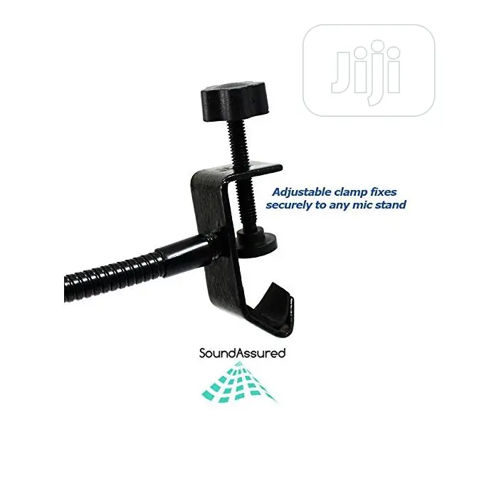 Black Pop Filter for Studio Microphone