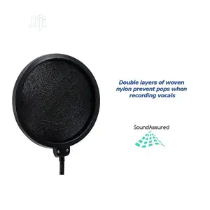 Double-Layer Recording Microphone Studio Pop Filter