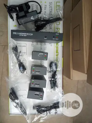 1×4 Hdmi Over Ethernet Splitter and Extender