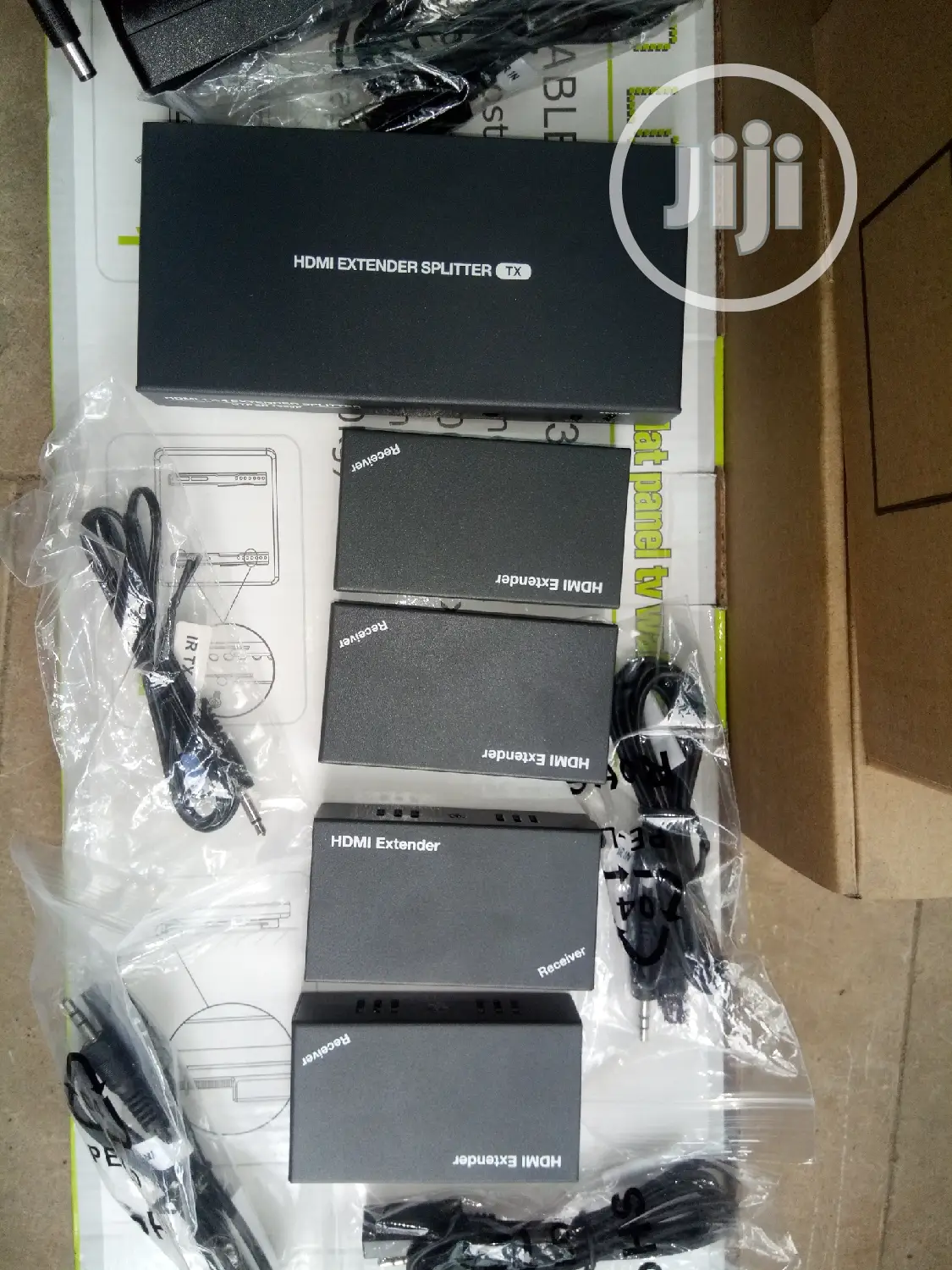 1×4 Hdmi Over Ethernet Splitter and Extender
