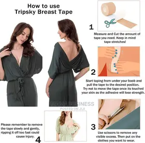 Adhesive Boobs Tape - Beige