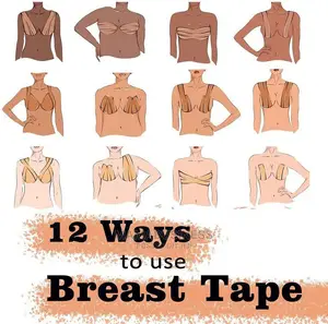 Adhesive Boobs Tape - Beige