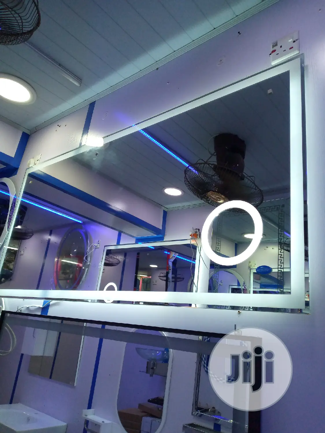 Long Mirror With LED Light