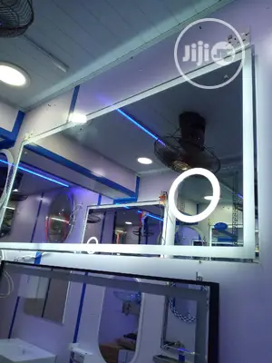 Long Mirror With LED Light