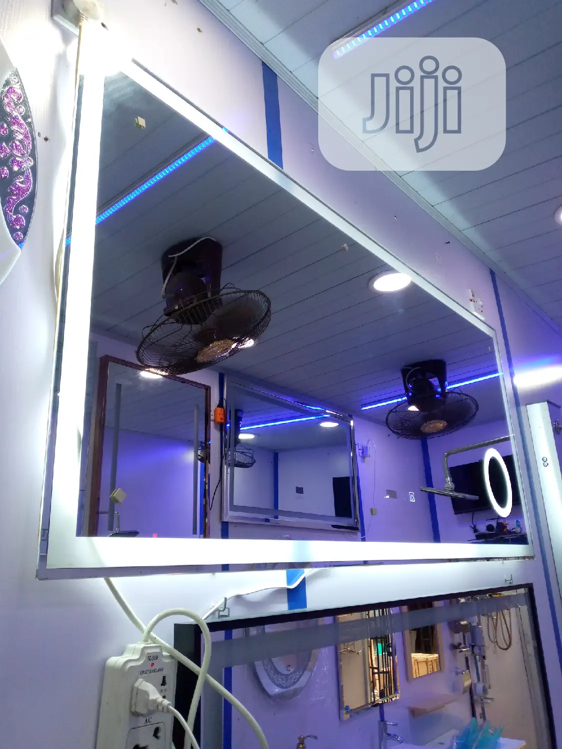 Long Mirror With LED Light