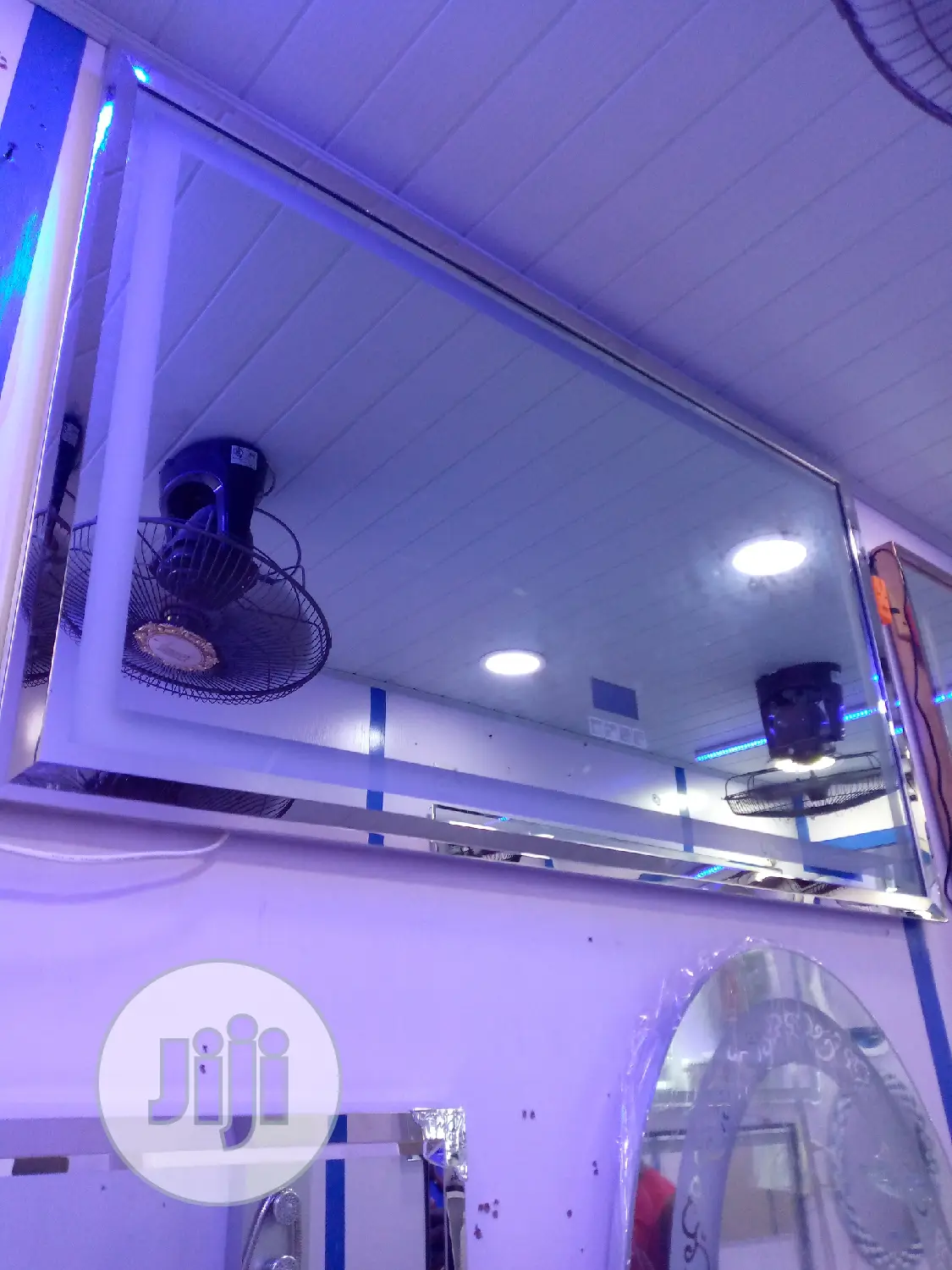 Big LED Mirror With Bluetooth And Speakers
