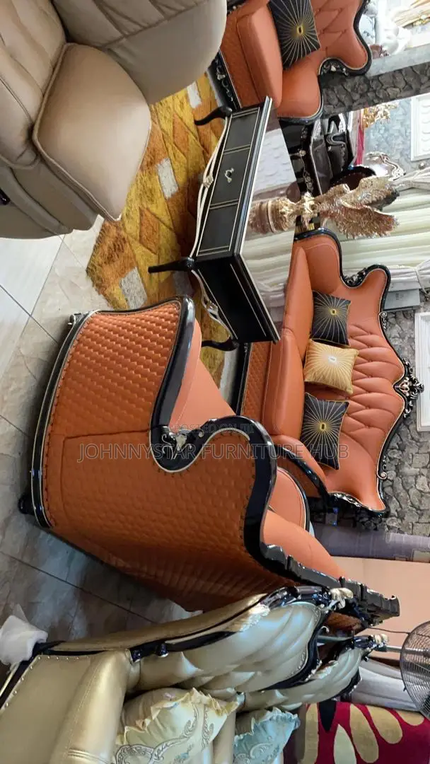 Italian Unique Leather Sofas Chairs by 7 Seaters