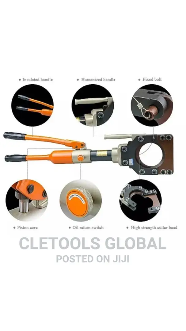 Hydraulic Cable Cutter Machine CPC 75mm