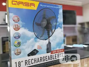QASA 18" Rechargeable Fan