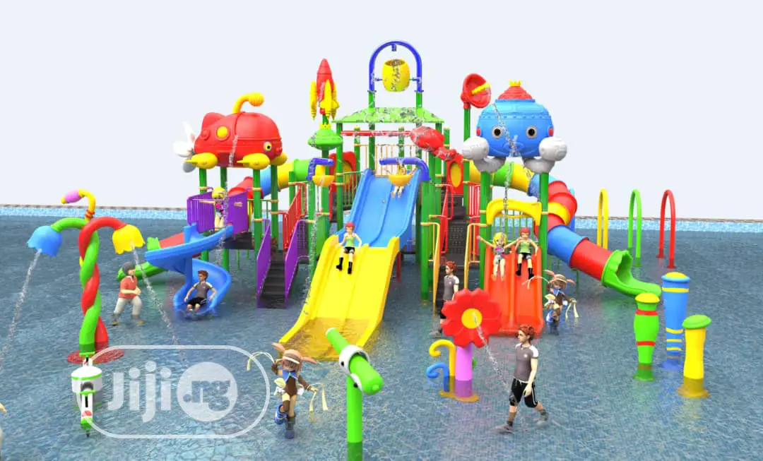 Water Slides Playground Development