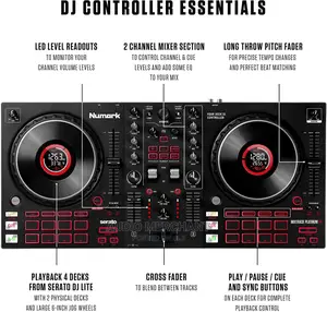 Numark Mixtrack Platinum FX – DJ Controller for Serato DJ