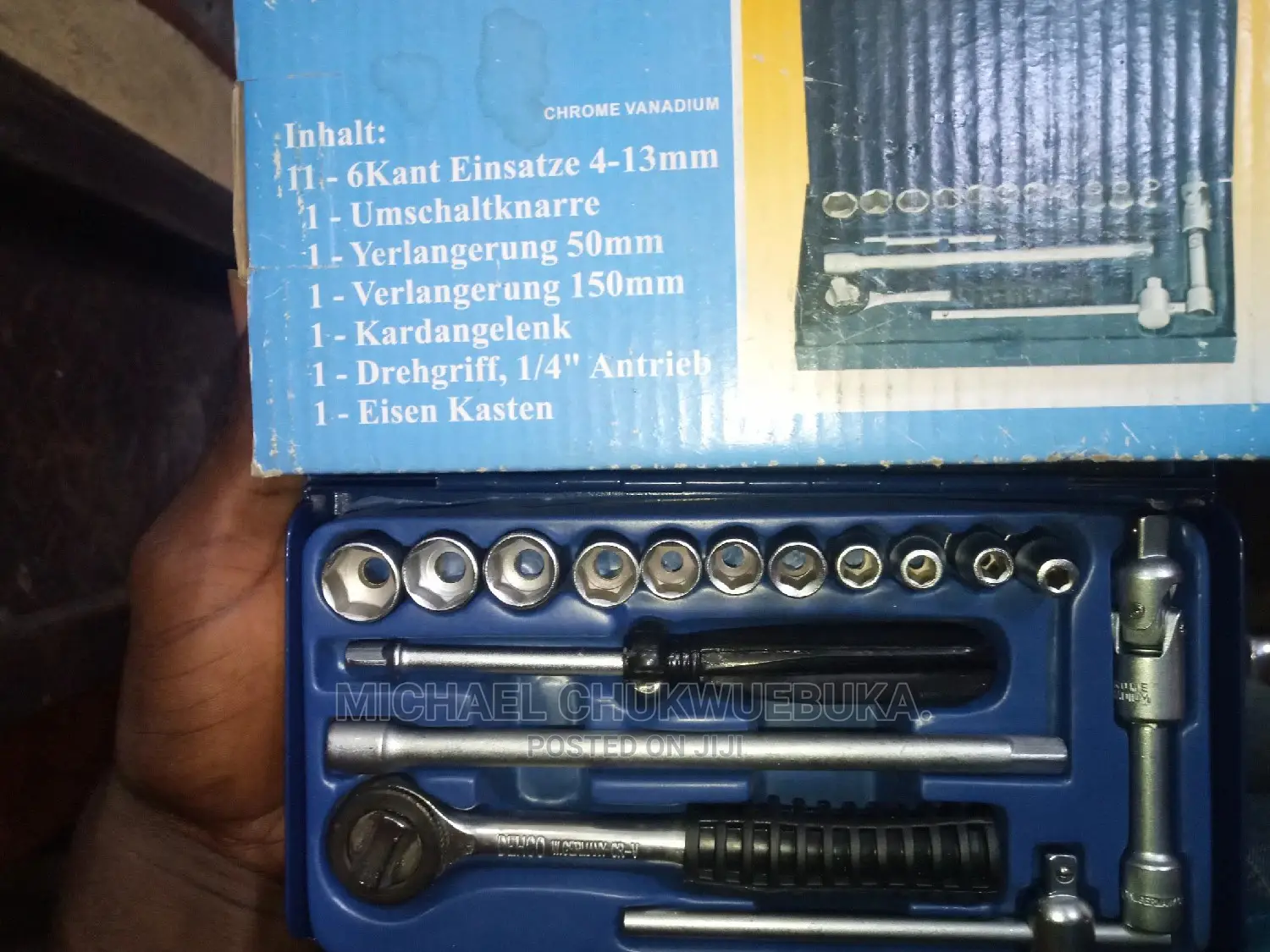 1⁄4 Drive Deco Socket Set
