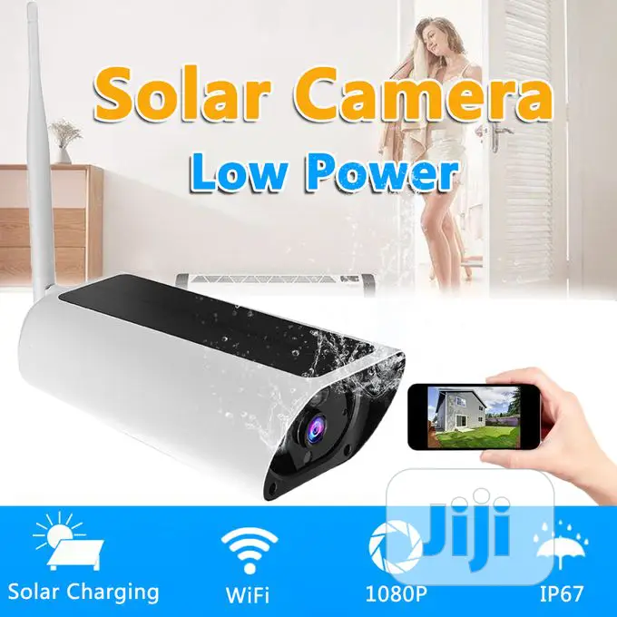 Solar Powered Wireless Wifi IP Camera