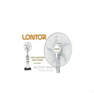 Lontor 18' Rechargeable Mist Water Fan
