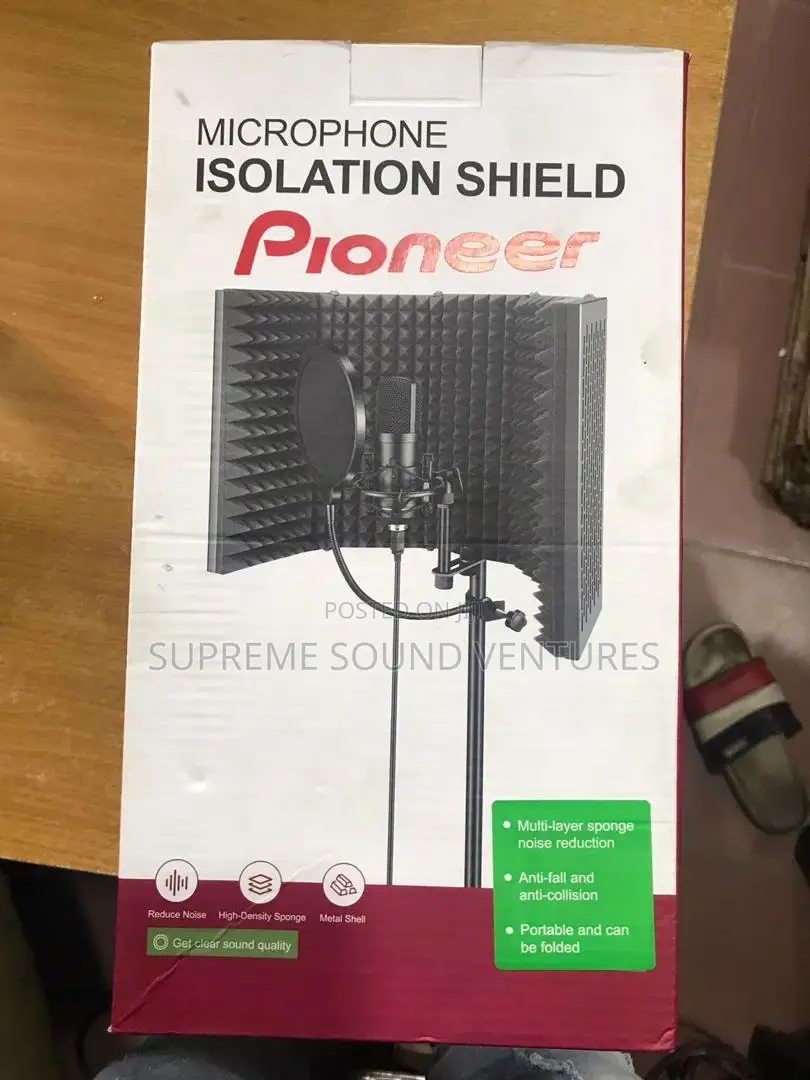 Pioneer Microphone Isolation Shield