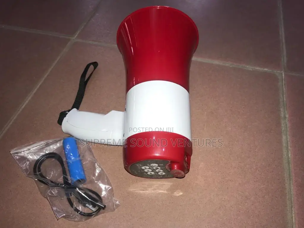 Handheld Lithium Battery Megaphone With Bluetooth