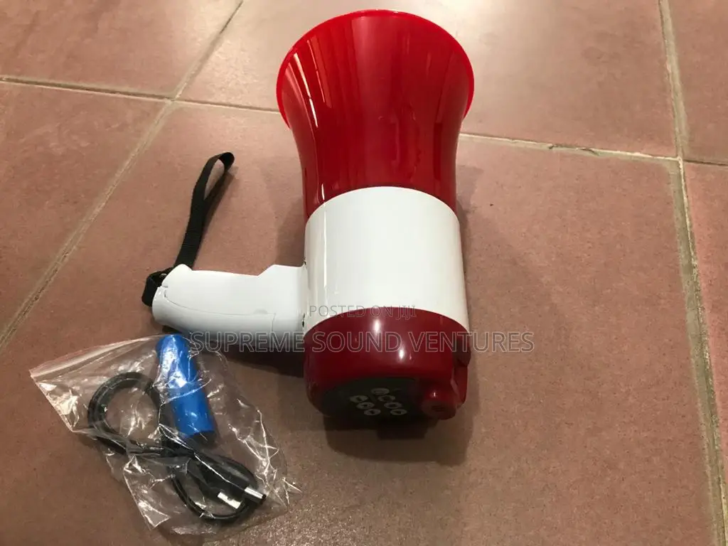 Handheld Lithium Battery Megaphone With Bluetooth