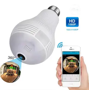WIFI Bulb Camera(360 Degree) 1yr Warranty