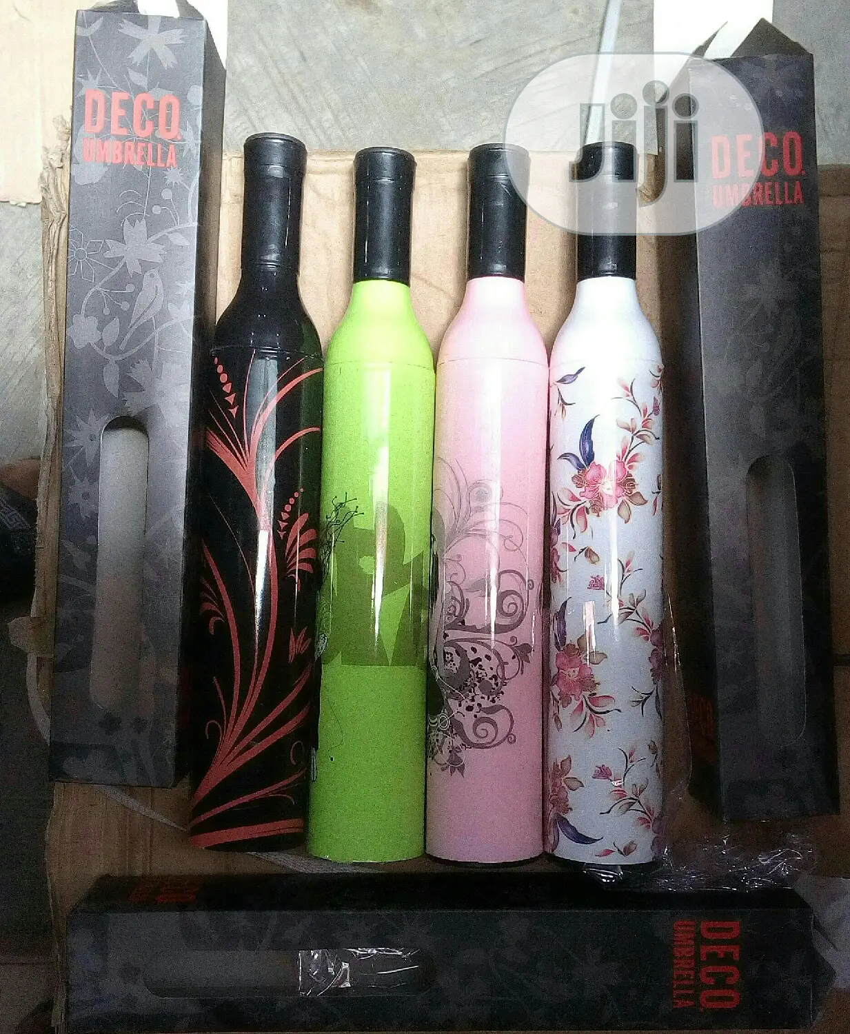 Rose and Bottle Umbrella