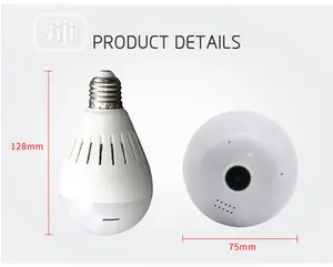 WIFI Bulb Camera(360 Degree) 1yr Warranty