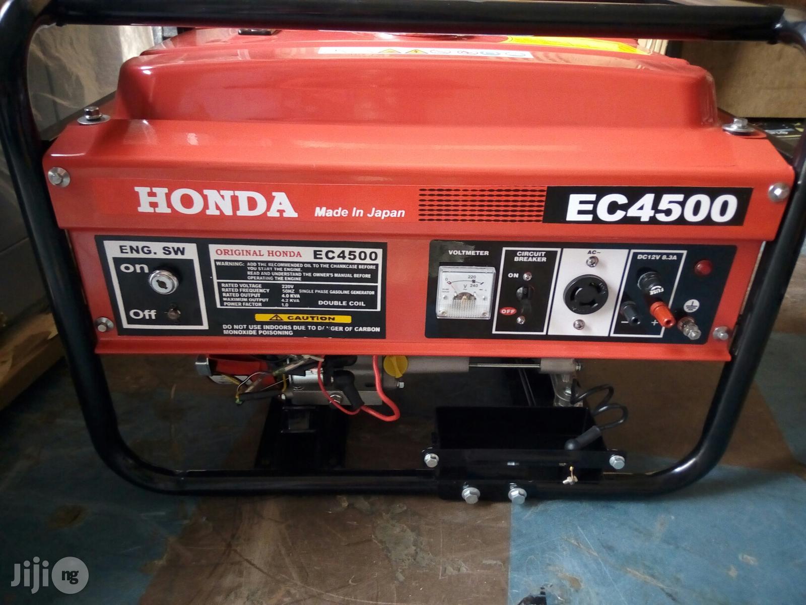 .V.A Honda Generator