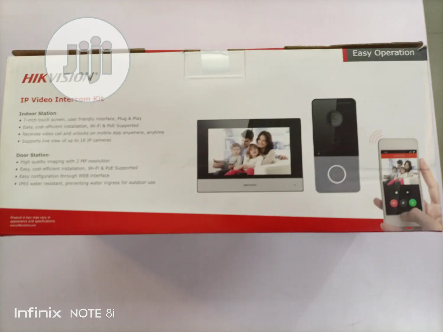 Ds-Kis603-P Ip Video Intercom Set + 2 Power Supply