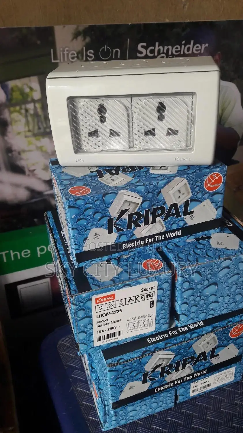 Water Proof Single and Double Socket