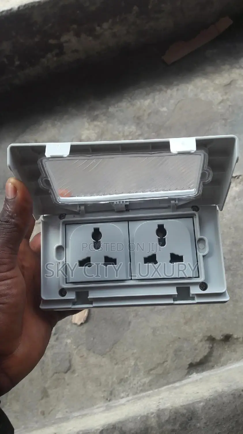 Water Proof Single and Double Socket