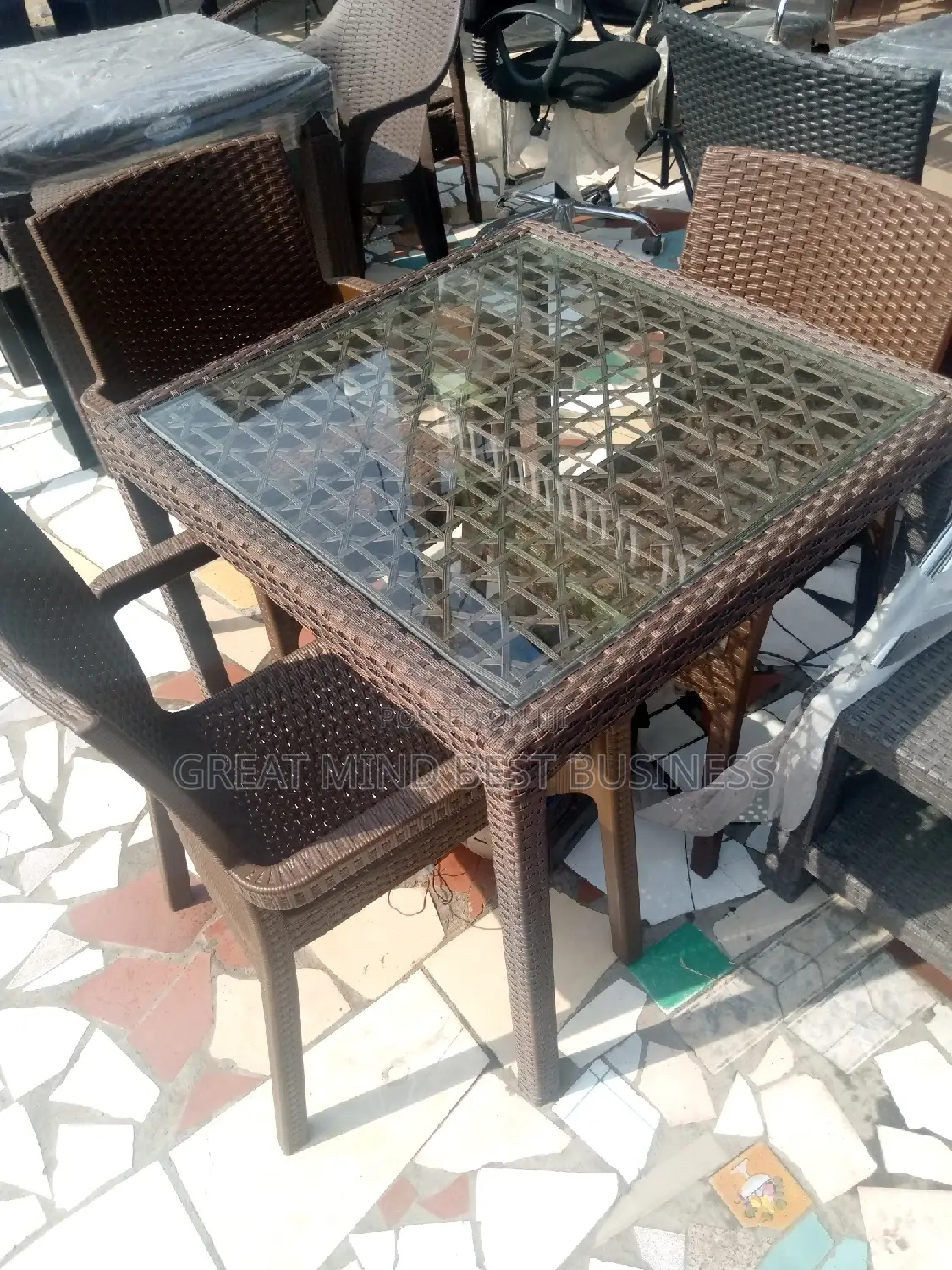 Out Door Table and Chairs