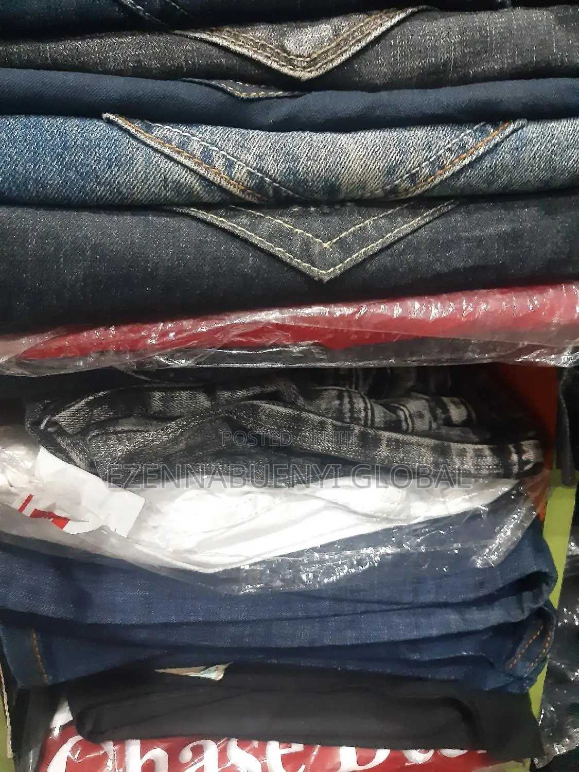 Stocks Jeans and Chinos