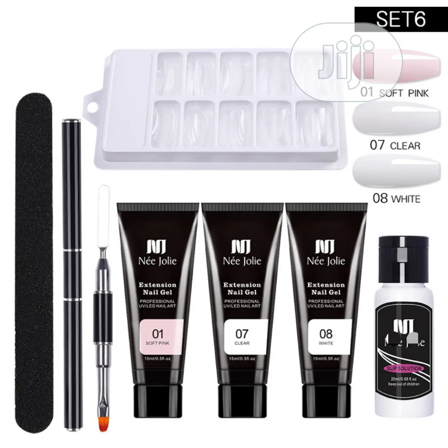 Professional UV Polygel Nail Acrylic Manicure Tool Set