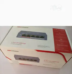Ds-3e0105poe(B) 4port 100mbps Longrange Unmanaged Poe Switch
