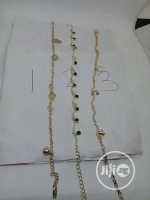 Exotic Princess Leg Chains "Anklets" - Gold