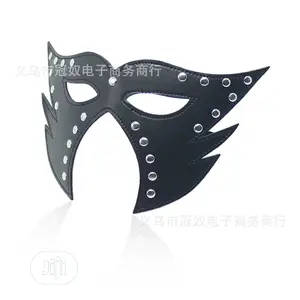 Classy Design Leather Stud Eye Mask