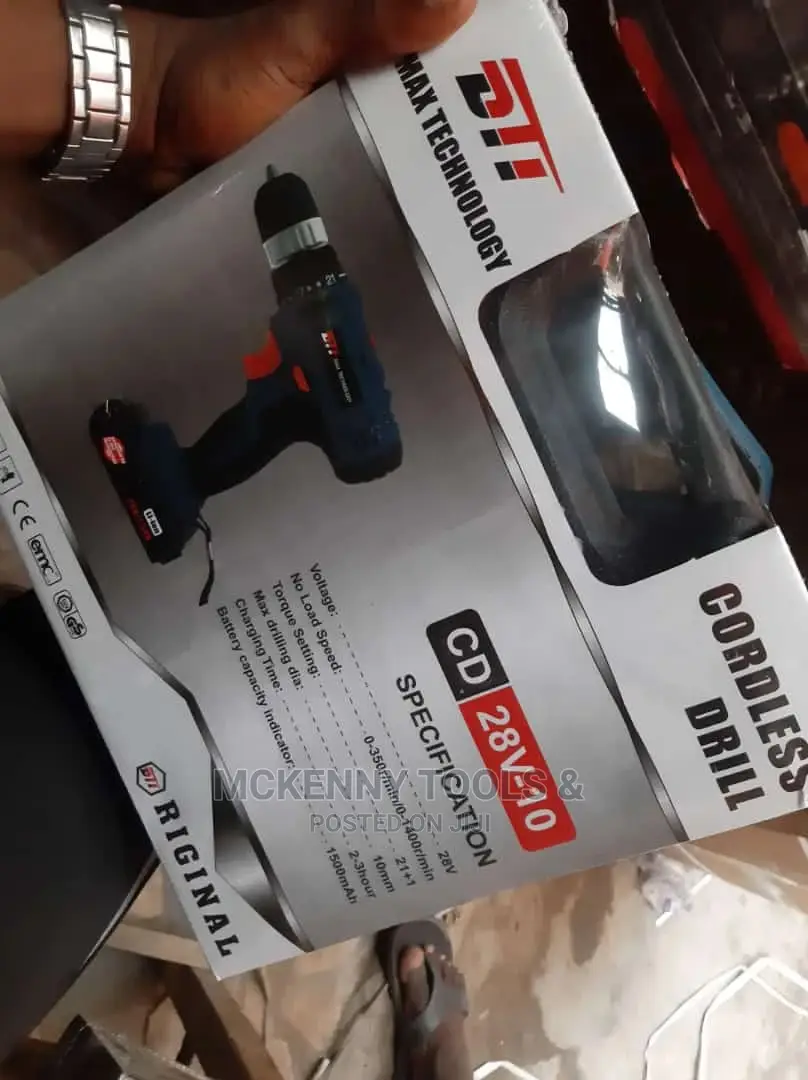 Max Tech Cordless Drill 28v
