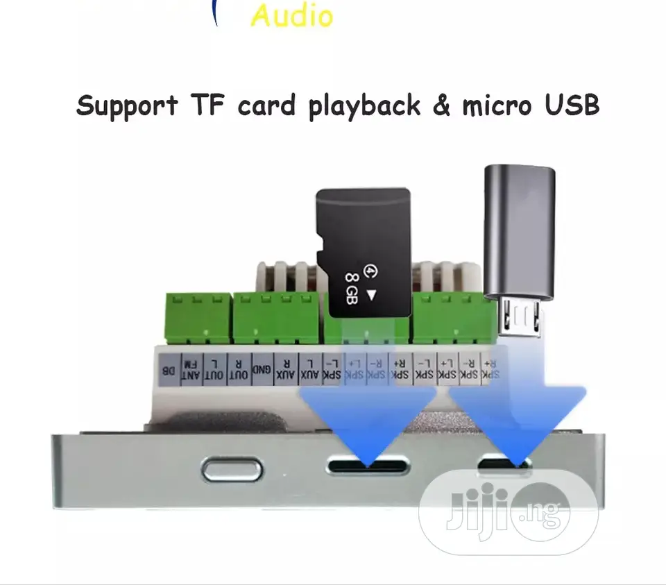 Screen Touch Bluetooth Ceiling Speaker Amplifier With Remote