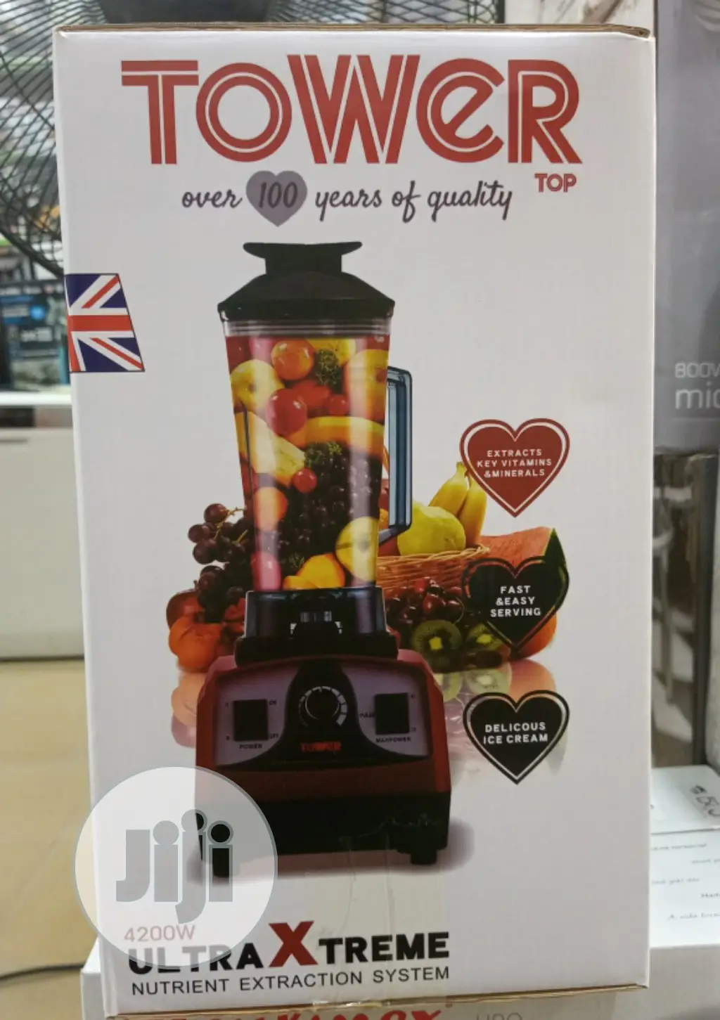 4200watts Tower Commercial Blender