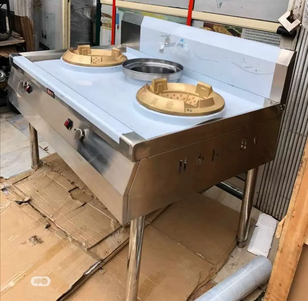 2 Burners Chinese Cooker