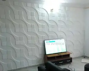 Quality White 3D Panel Wall Light.