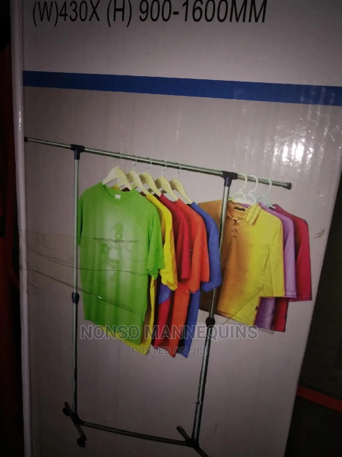 Double Pole Clothes Rack