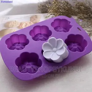 Flower Silicone Mold (6 Cavities)