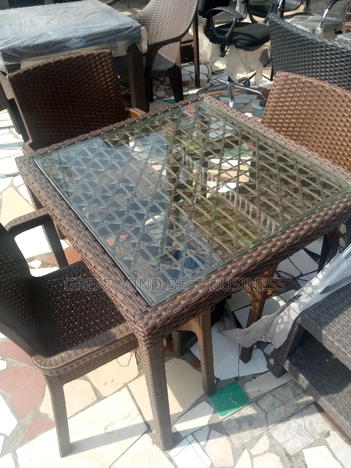 Out Door Table and Chairs