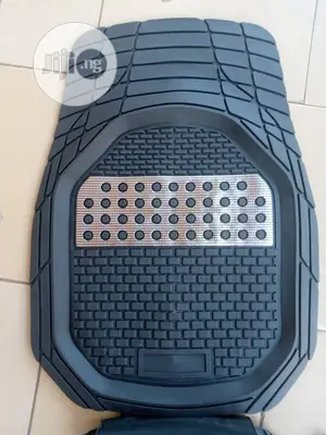 Black Floor Mat